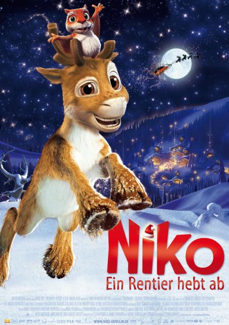 Niko - ein Rentier hebt ab