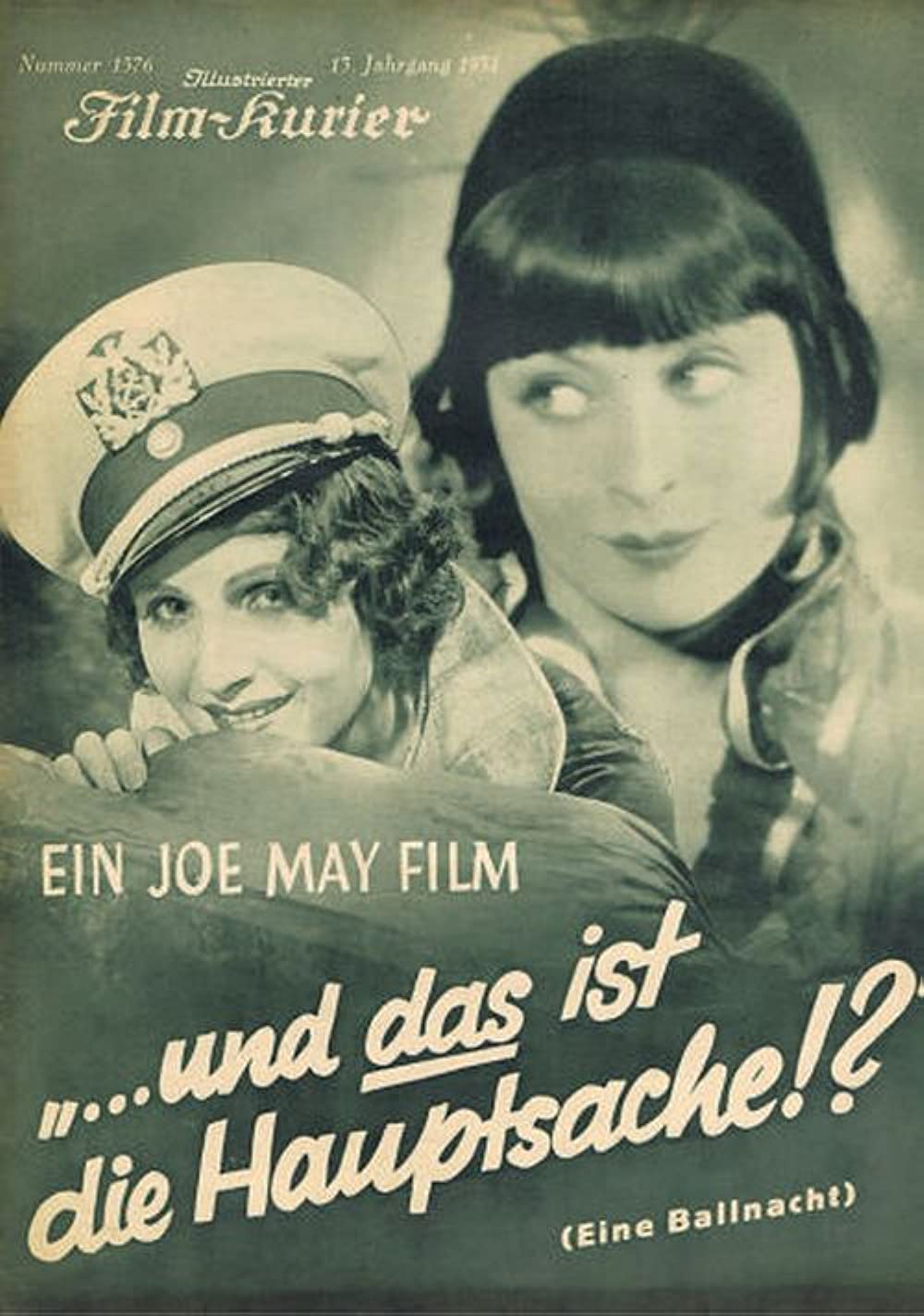 ... Und das ist die Hauptsache!?