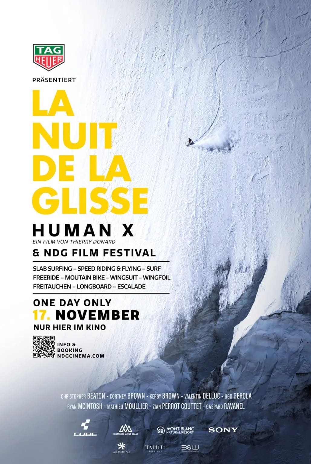 LA NUIT DE LA GLISSE: HUMAN X