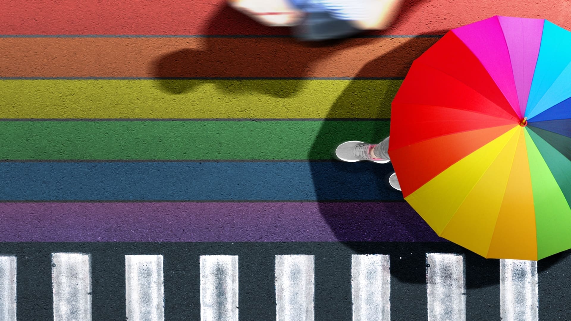 Pride: Vielfalt von oben