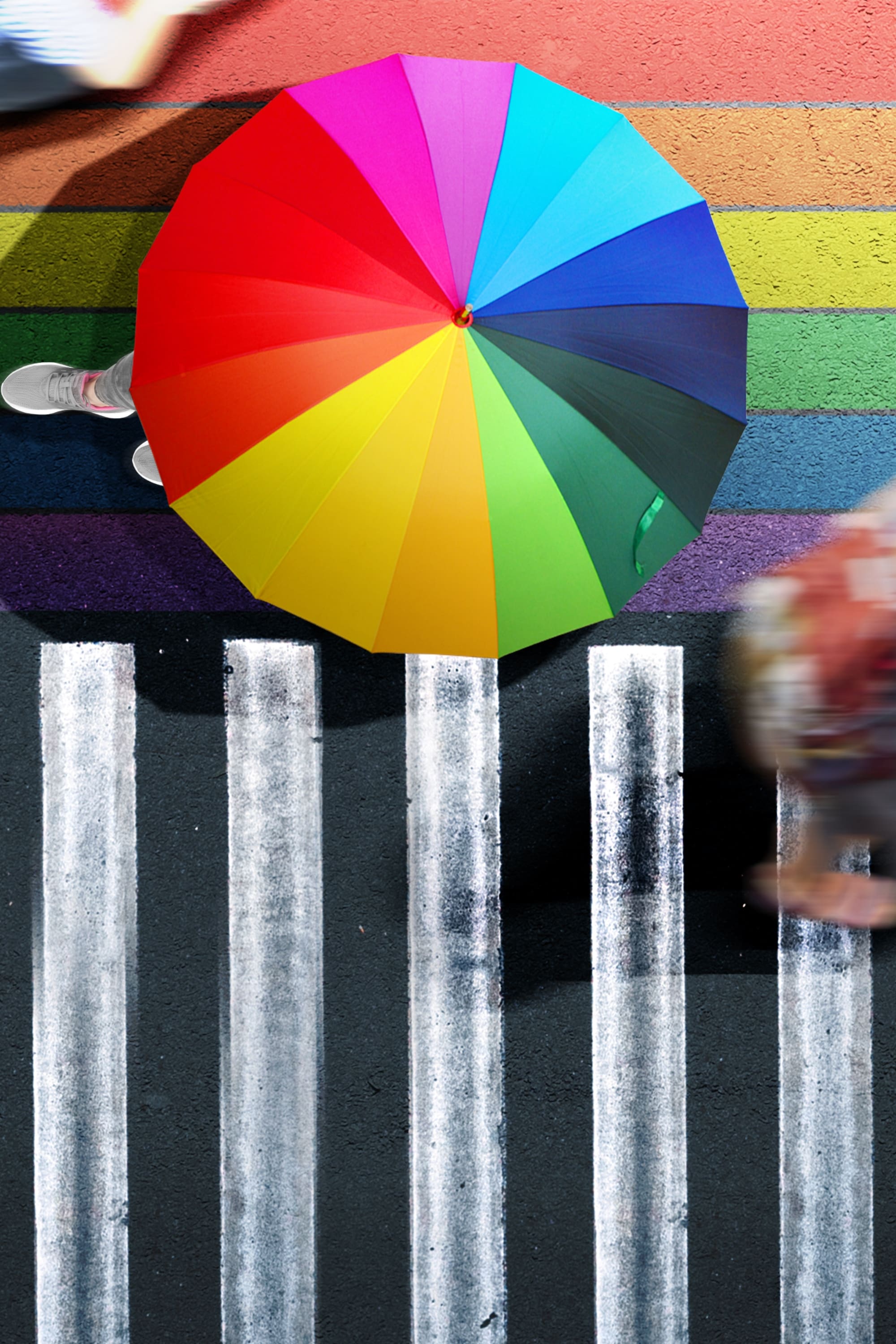 Pride: Vielfalt von oben