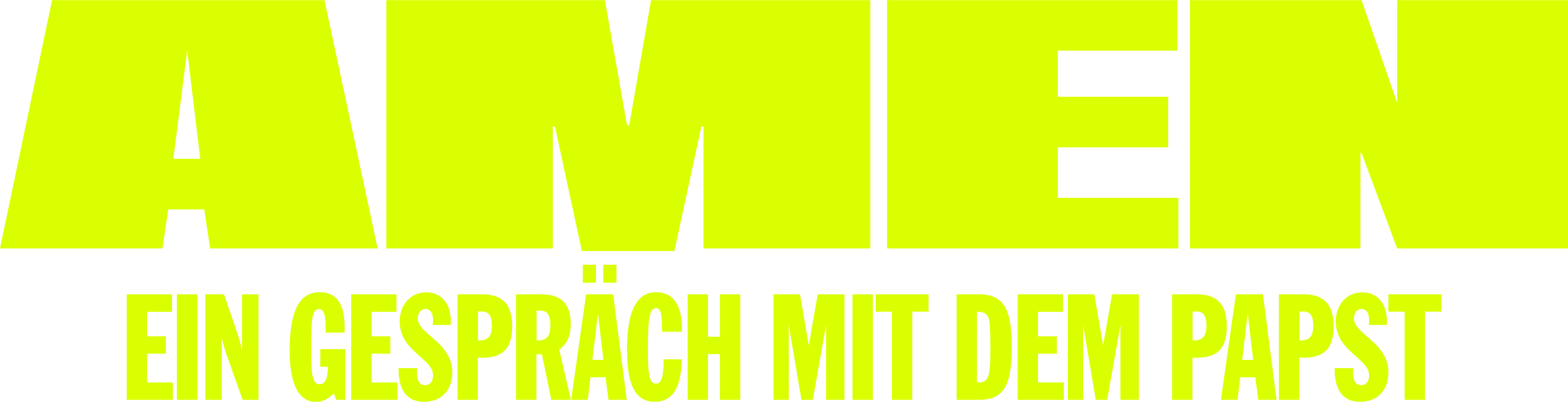 AMEN: Ein Gespräch mit dem Papst