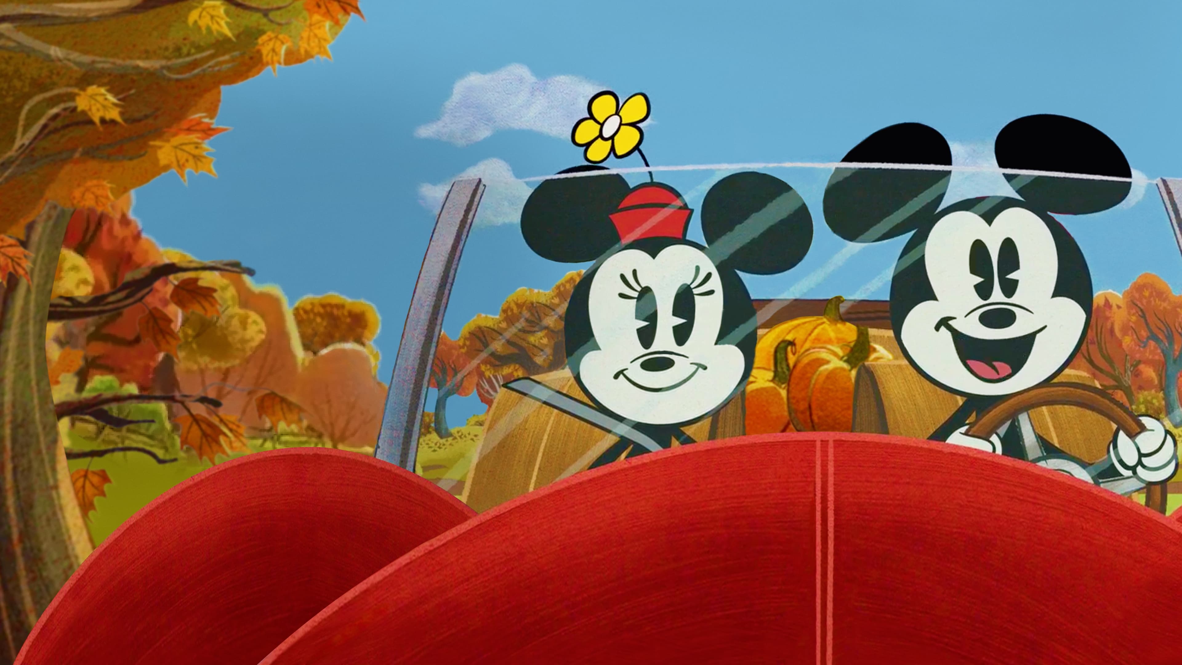 Ein wunderbarer Herbst mit Micky Maus