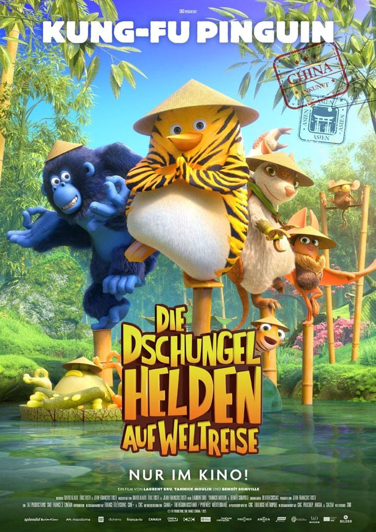 Die Dschungelhelden auf Weltreise