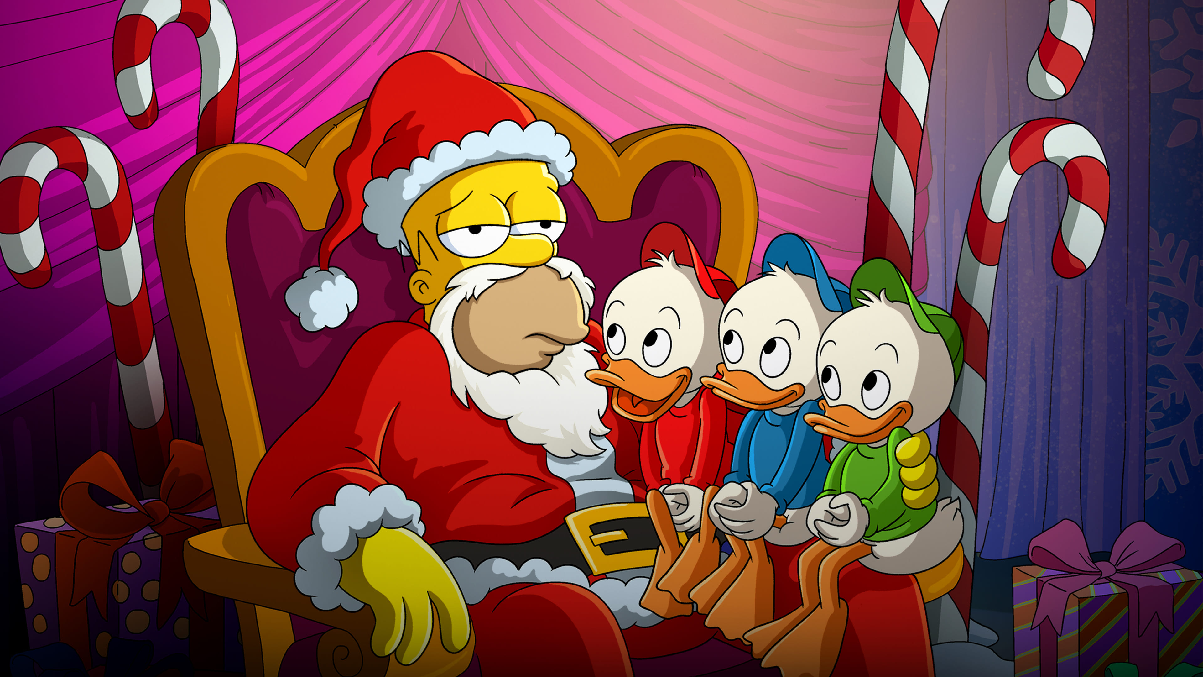 Die Simpsons treffen die Bocellis in „Feliz Navidad“