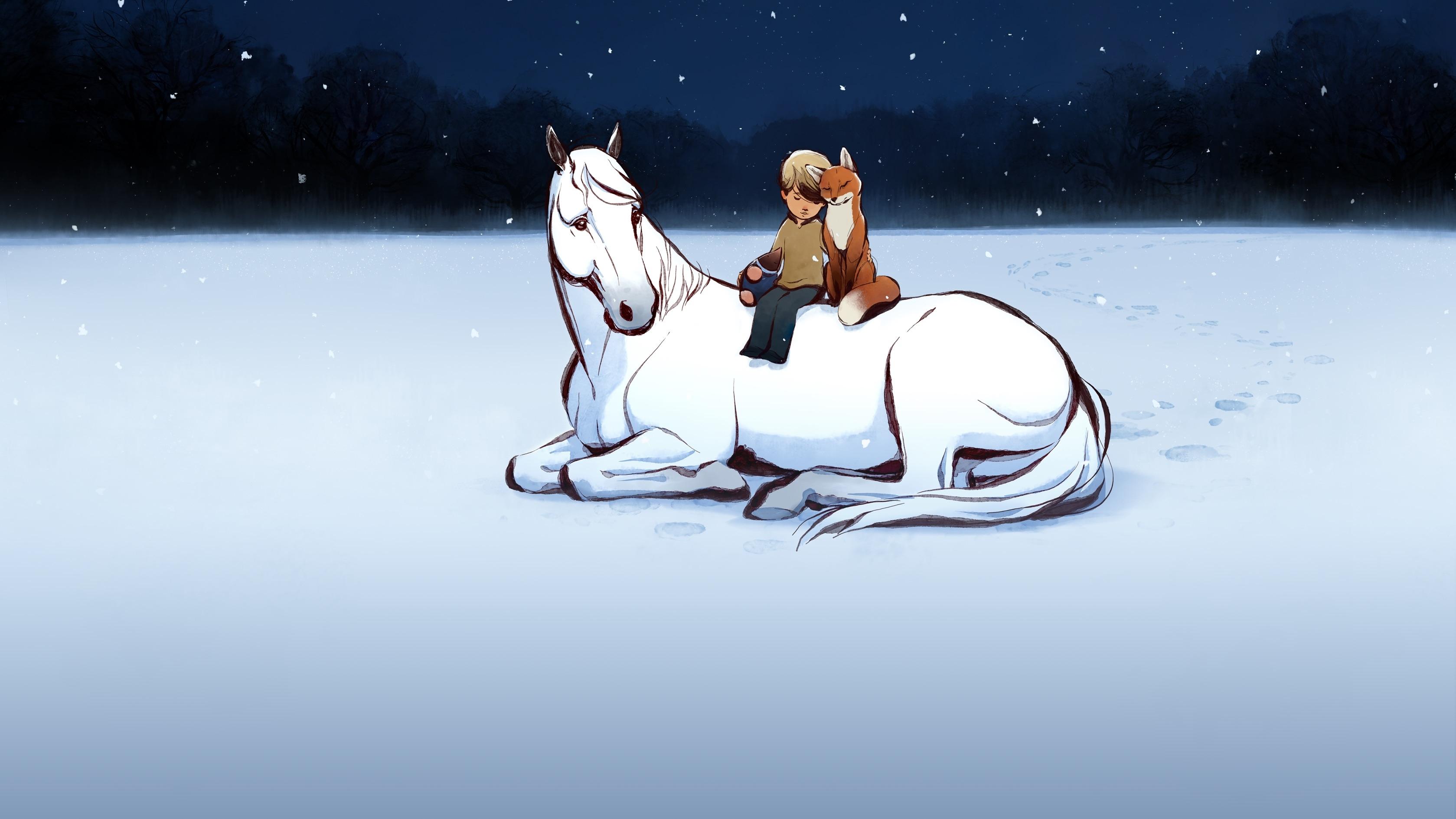 Der Junge, der Maulwurf, der Fuchs und das Pferd