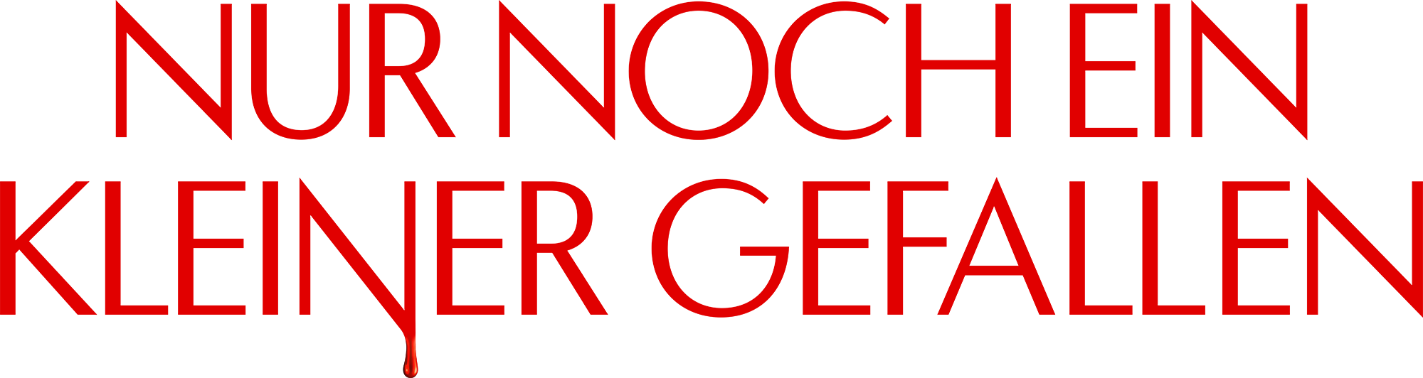 Nur noch ein kleiner Gefallen