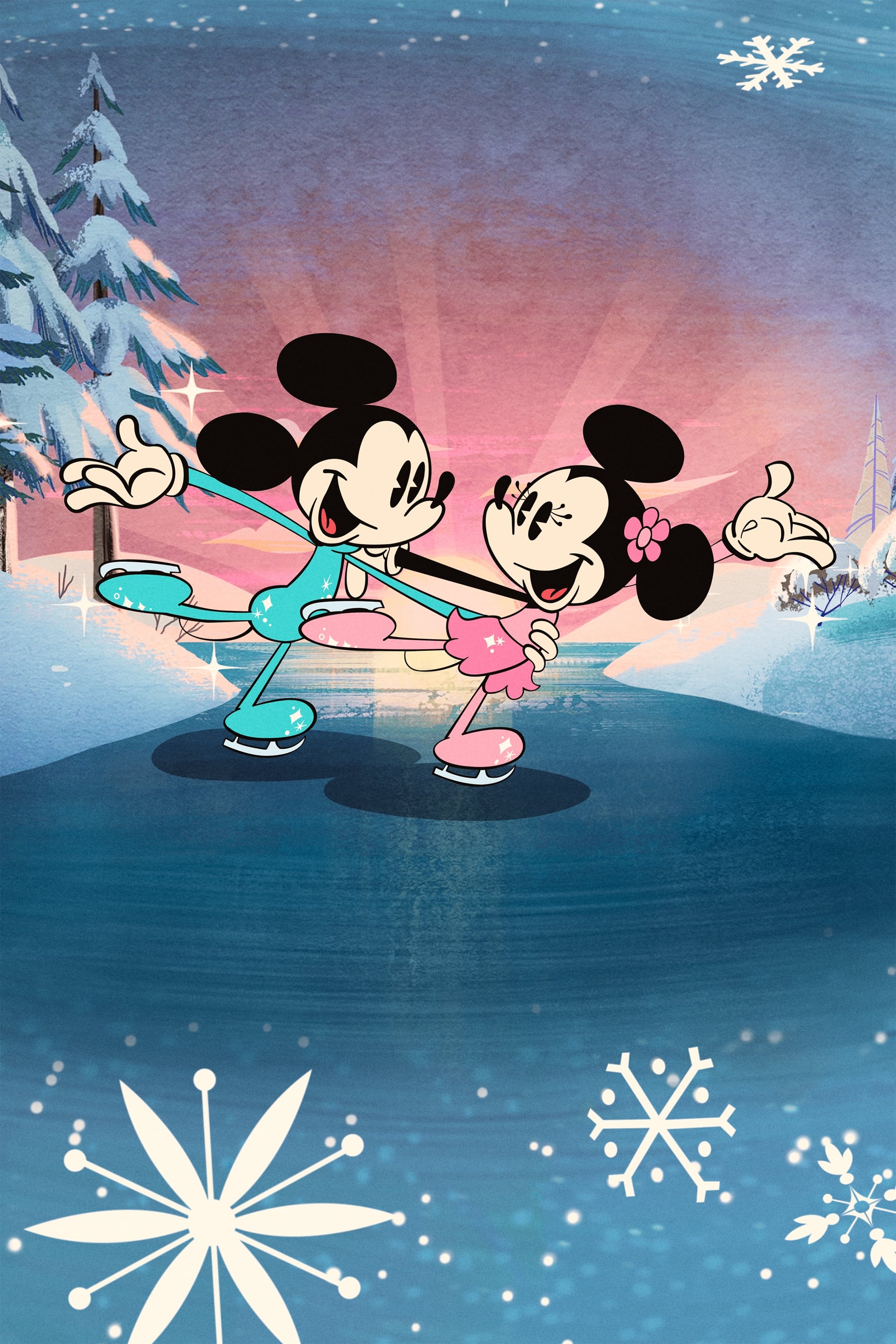 Ein wunderbarer Winter mit Micky Maus