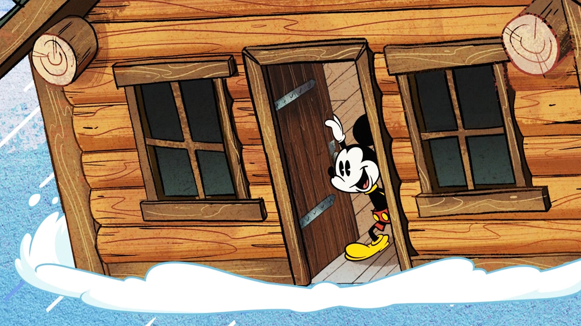 Ein wunderbarer Winter mit Micky Maus