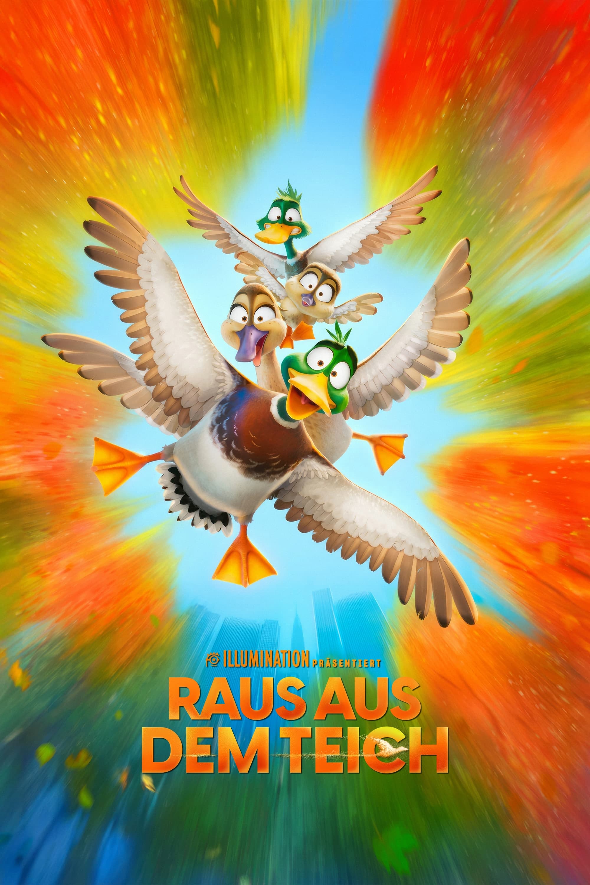 Raus aus dem Teich