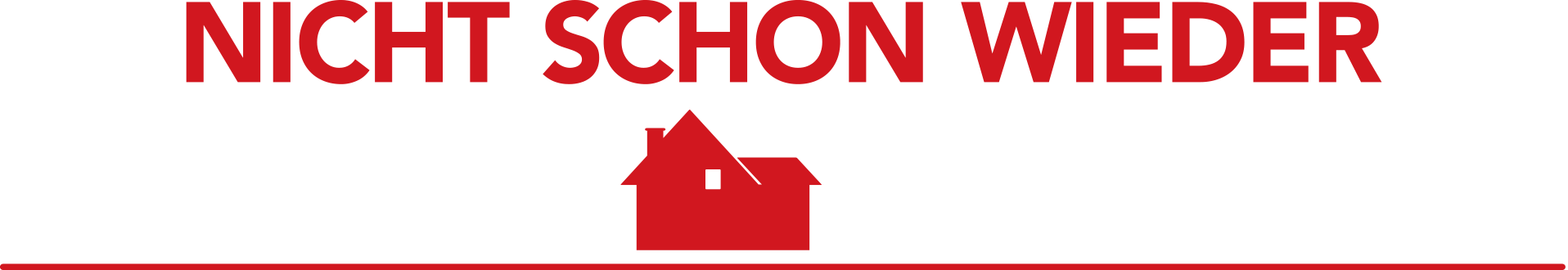 Nicht schon wieder allein zu Haus