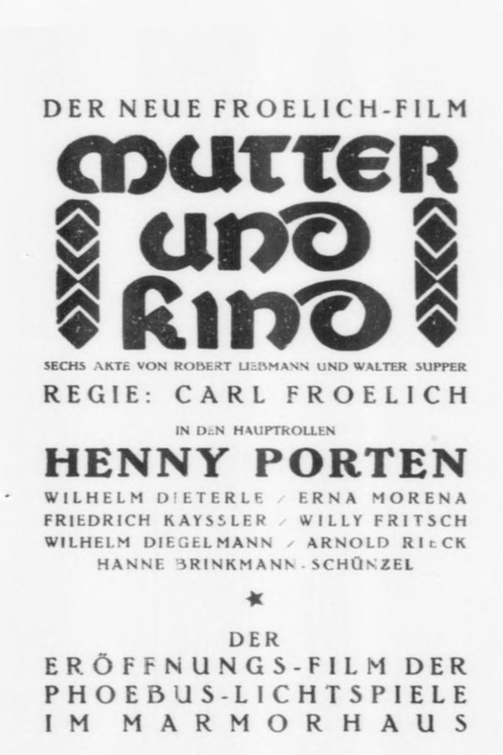 Mutter und Kind