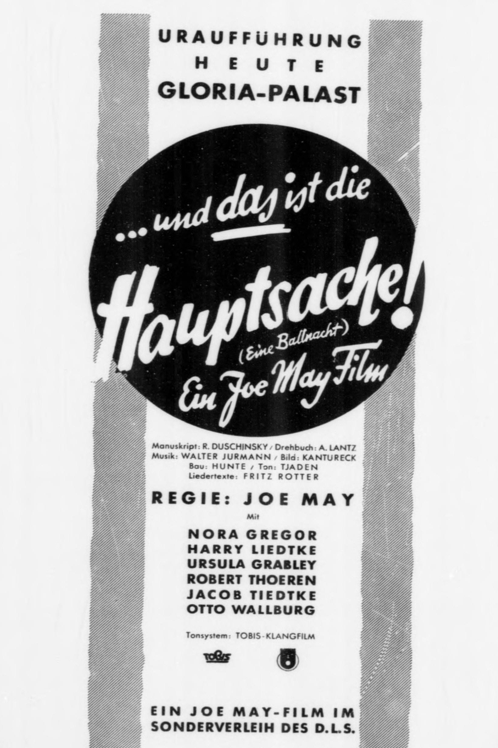 ...und das ist die Hauptsache