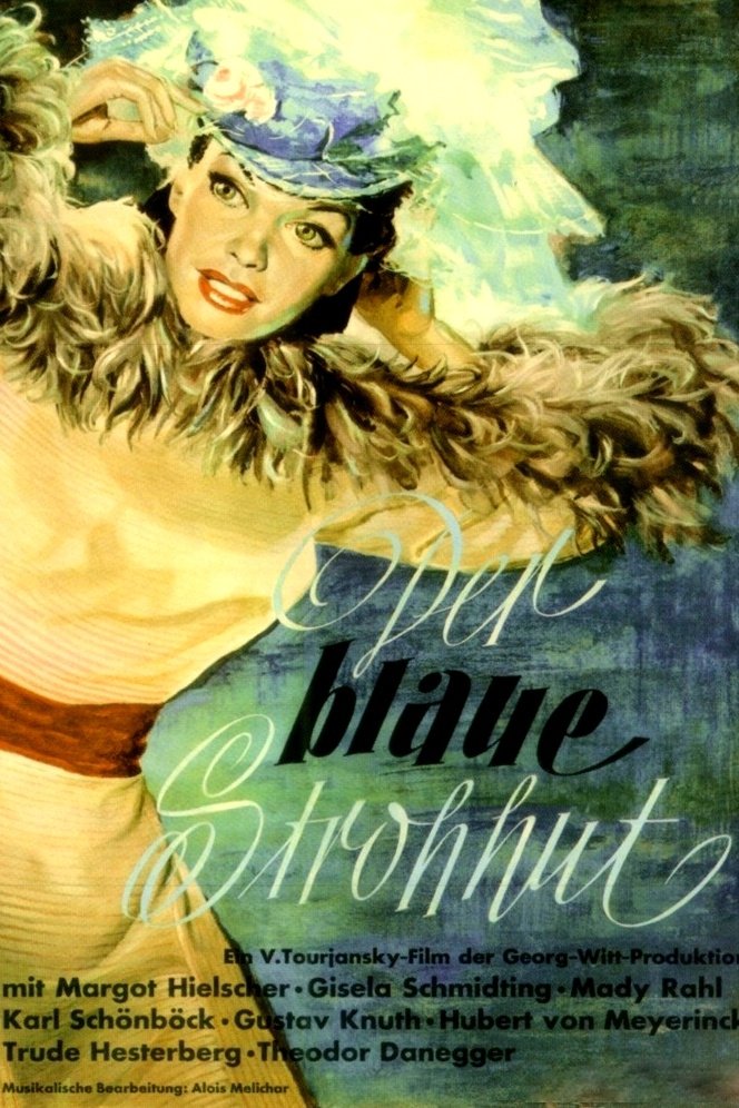 Der blaue Strohhut