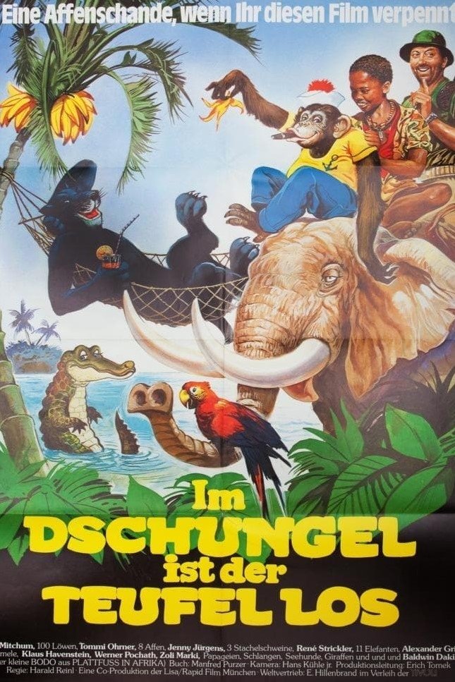 Im Dschungel ist der Teufel los