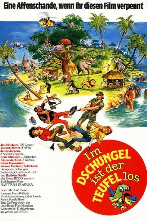 Im Dschungel ist der Teufel los