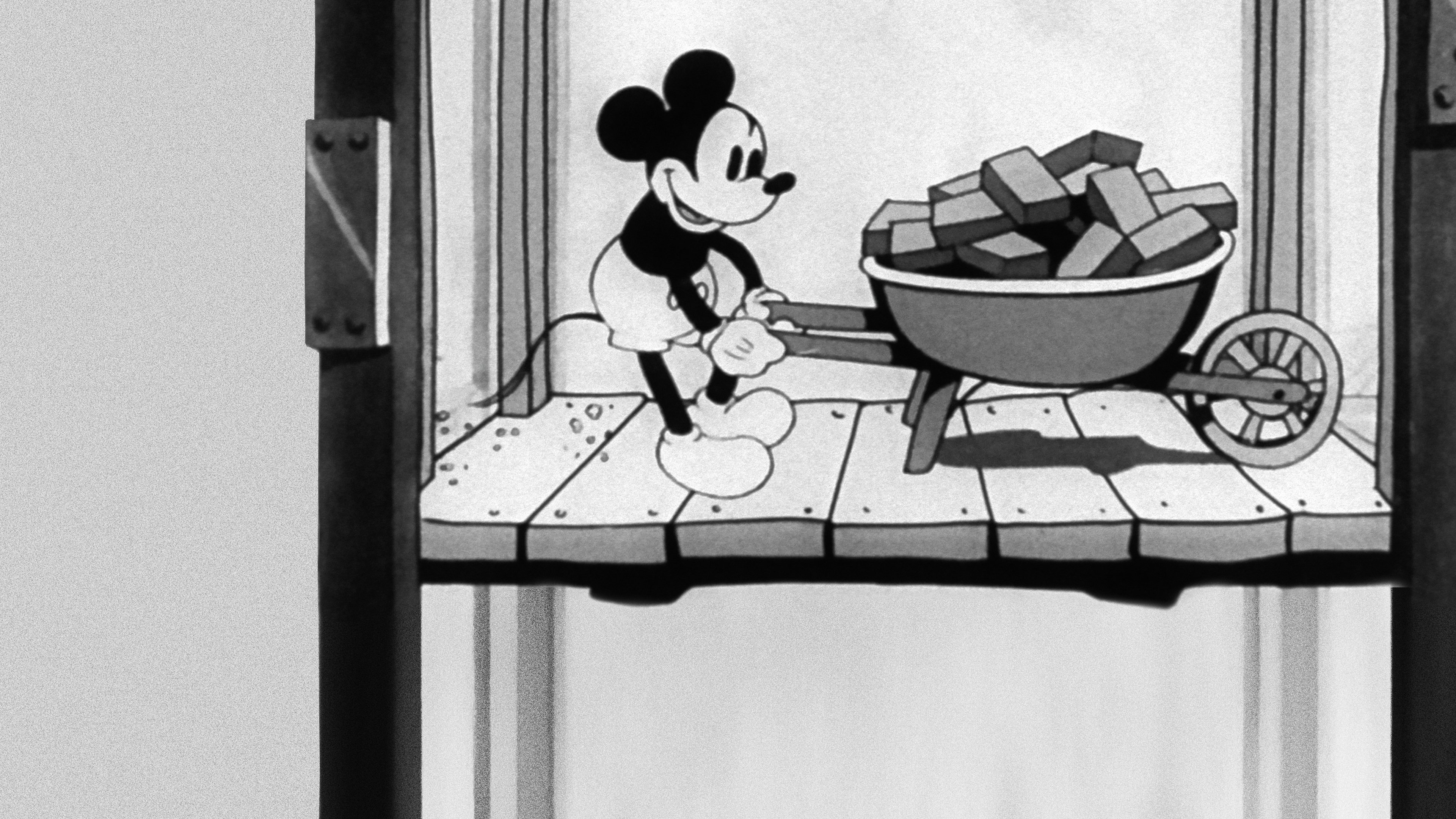 Micky, der Bauarbeiter