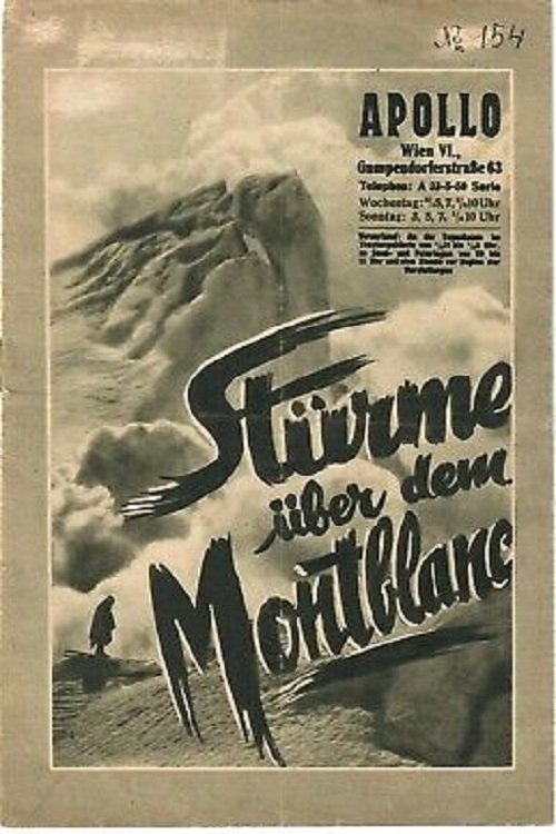 Stürme über dem Mont Blanc