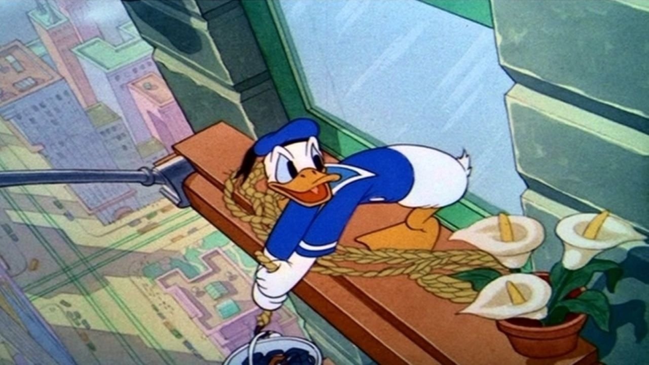 Pluto, der Fensterputzer