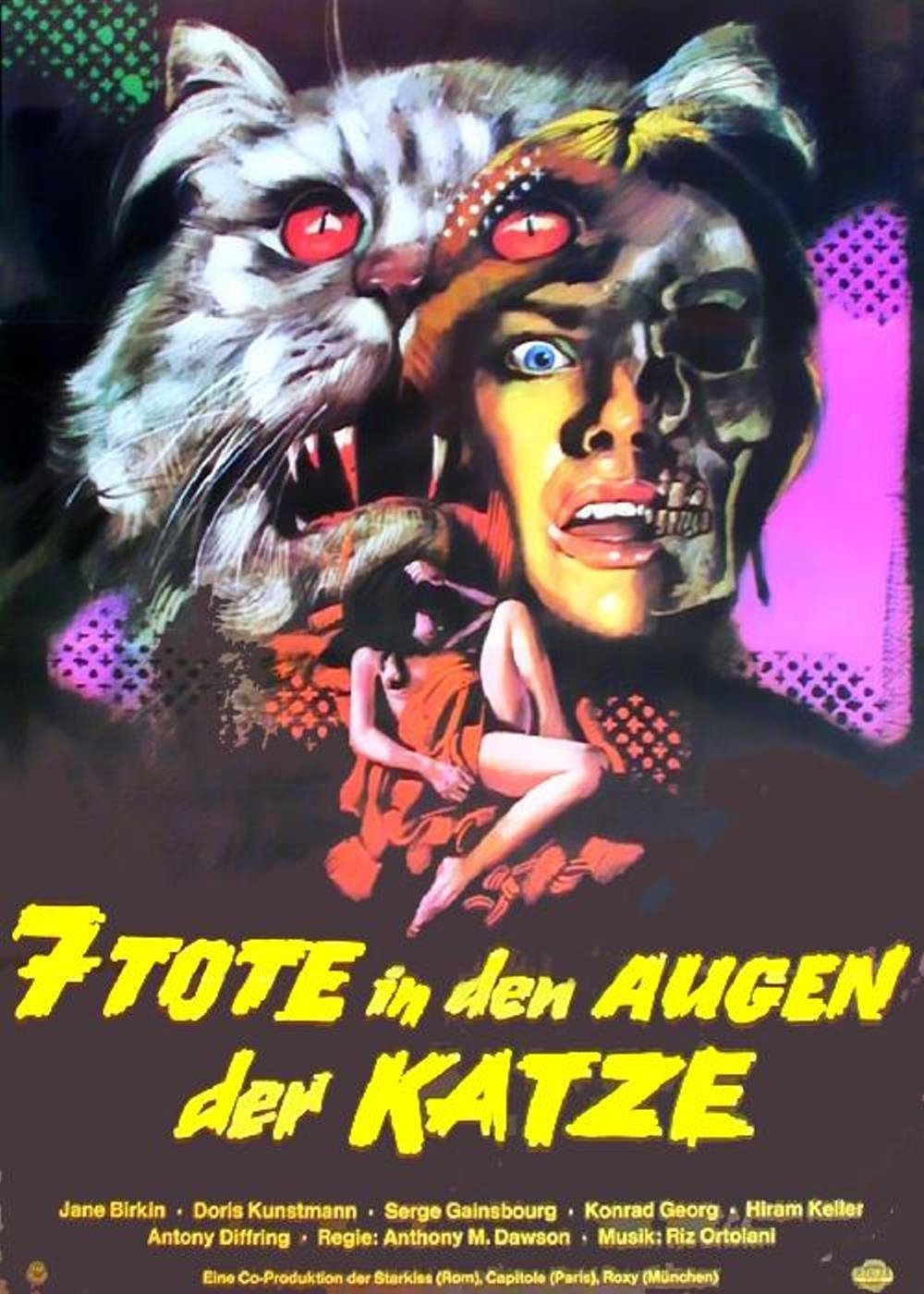 Sieben Tote in den Augen der Katze