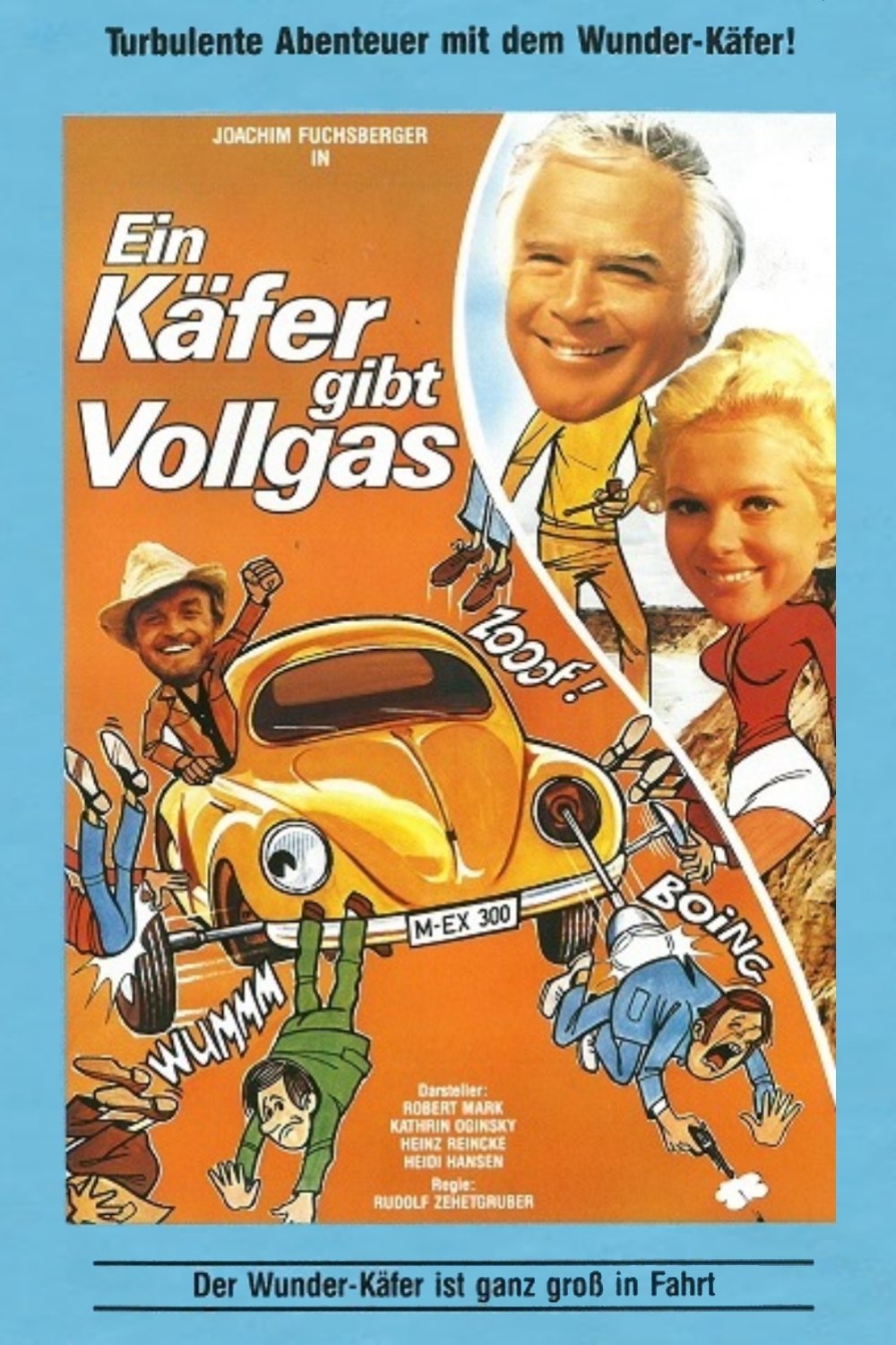 Ein Käfer gibt Vollgas