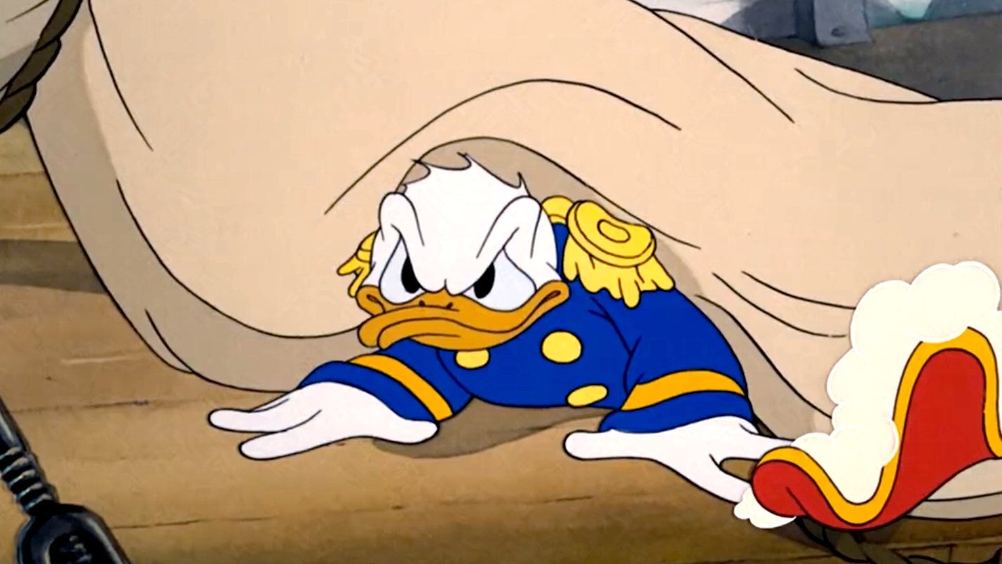 Donald auf großer Fahrt