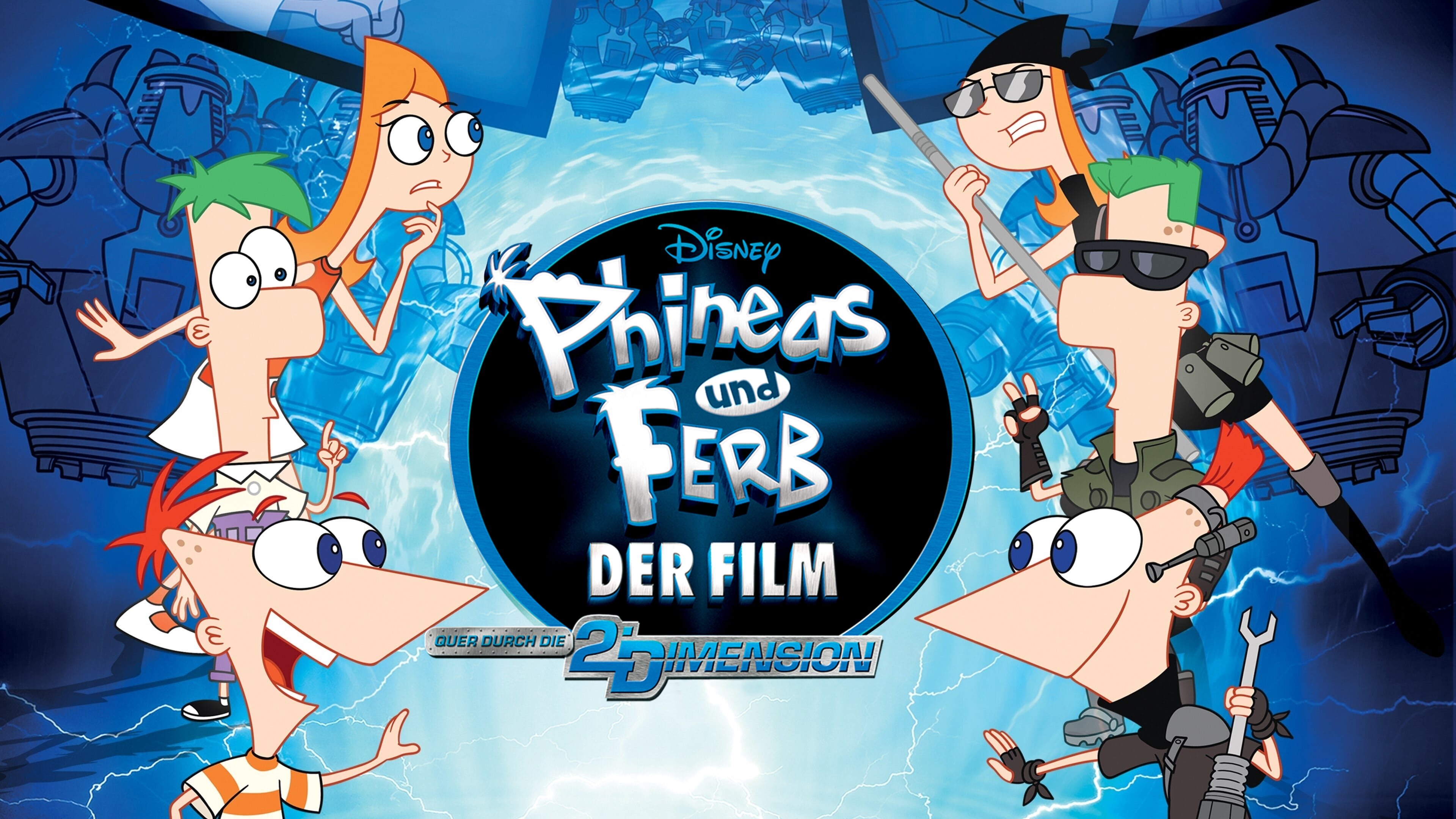Phineas und Ferb - Quer durch die 2. Dimension