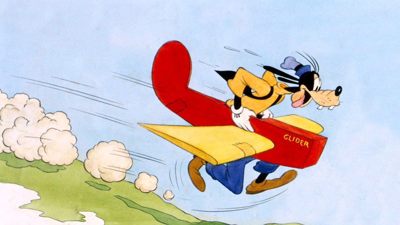 Goofy's Segelflugzeug