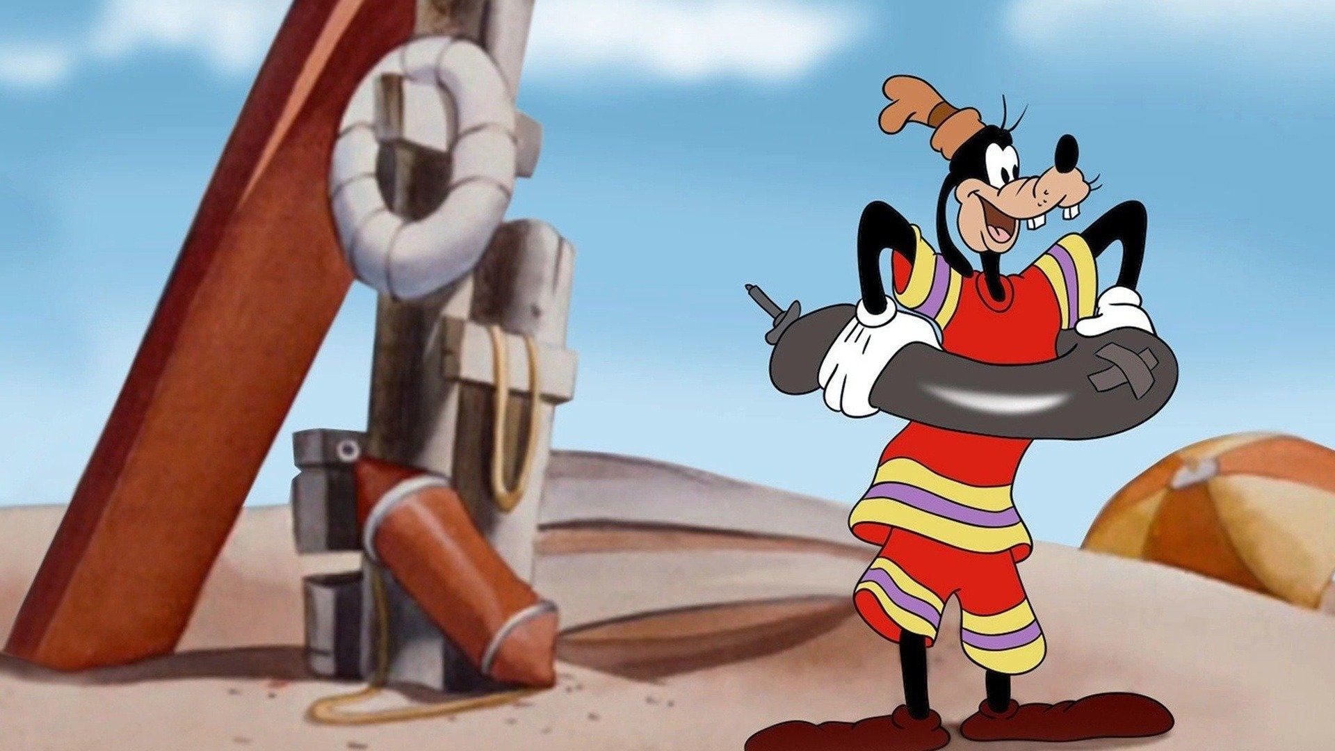 Goofy's Schwimmschule
