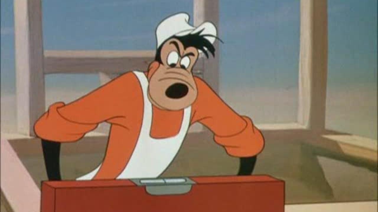 Goofy baut sich ein Haus