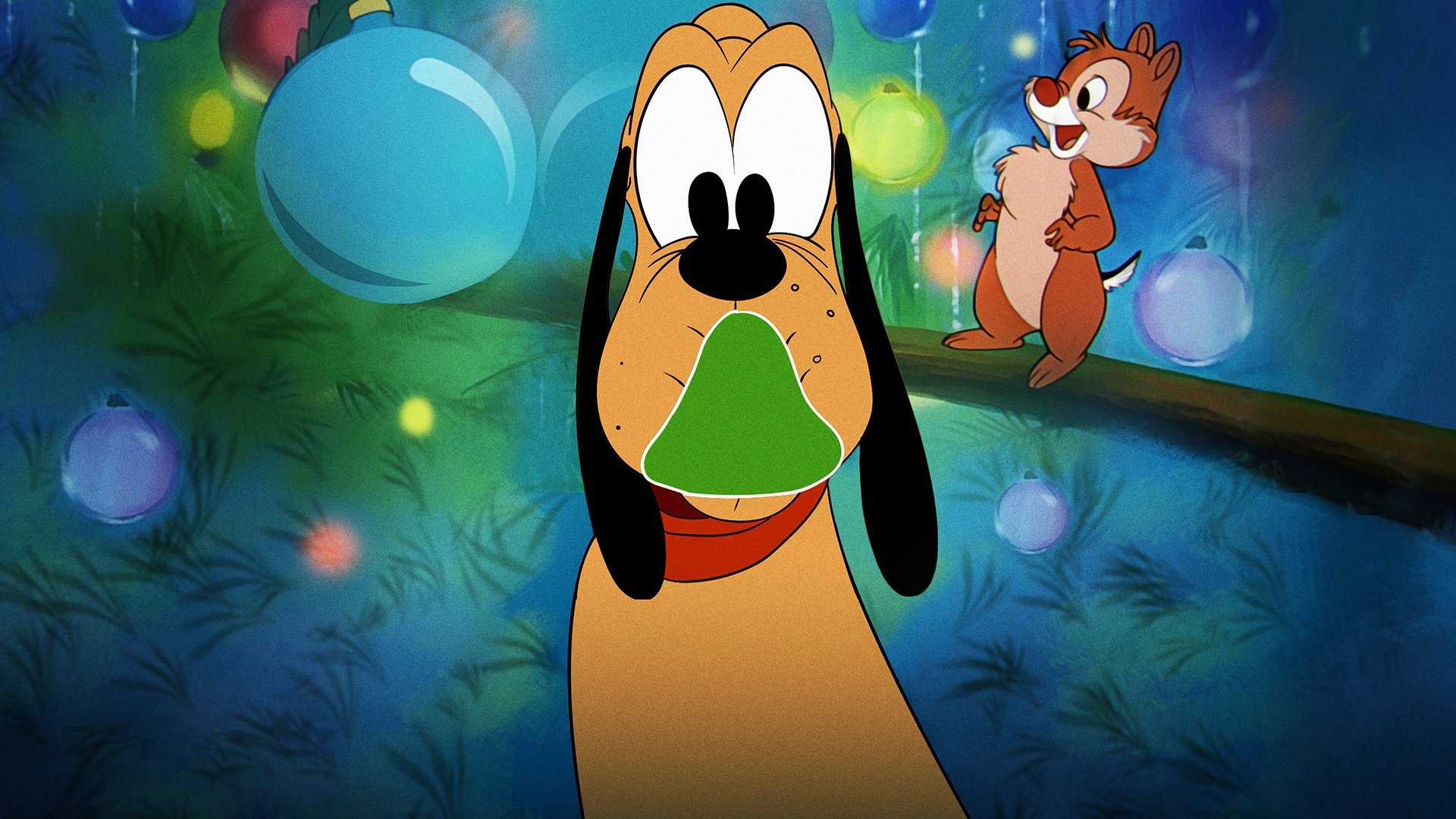 Micky und Pluto feiern Weihnachten