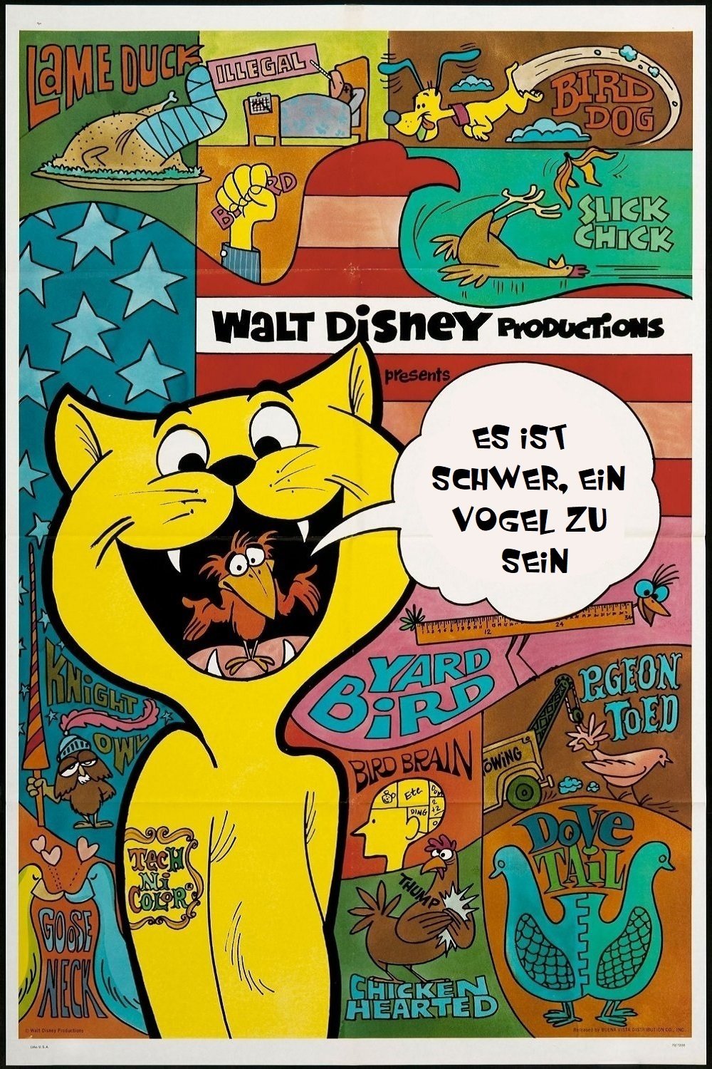 Es ist schwer, ein Vogel zu sein
