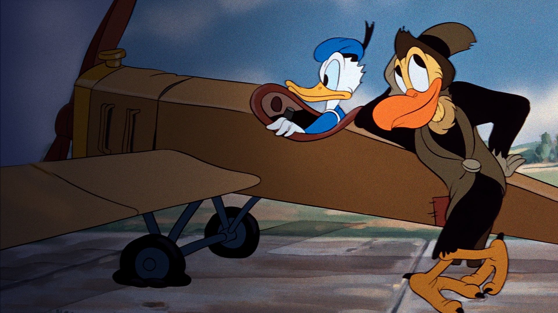 Der tollkühne Donald in seiner fliegenden Kiste