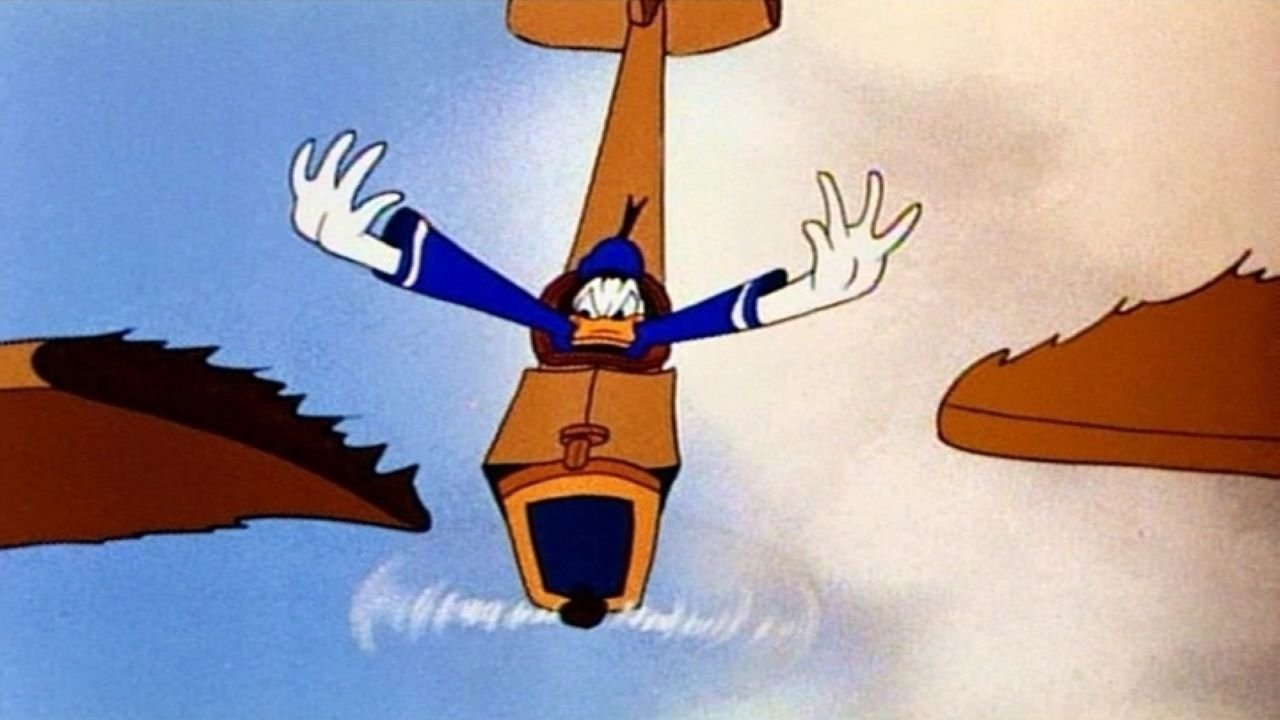 Der tollkühne Donald in seiner fliegenden Kiste