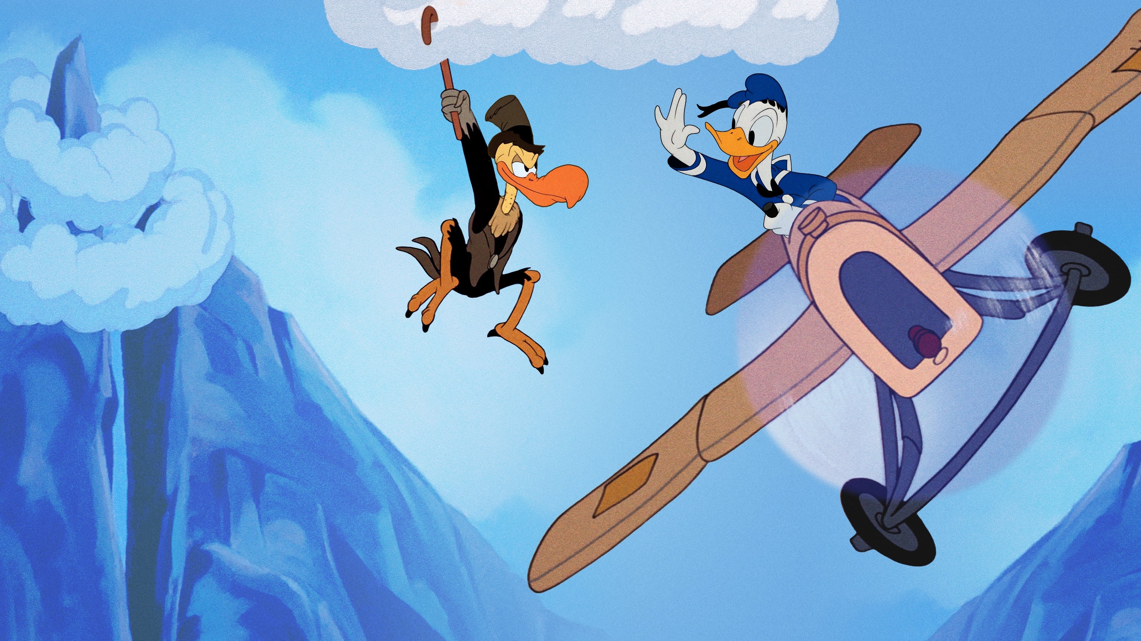 Der tollkühne Donald in seiner fliegenden Kiste