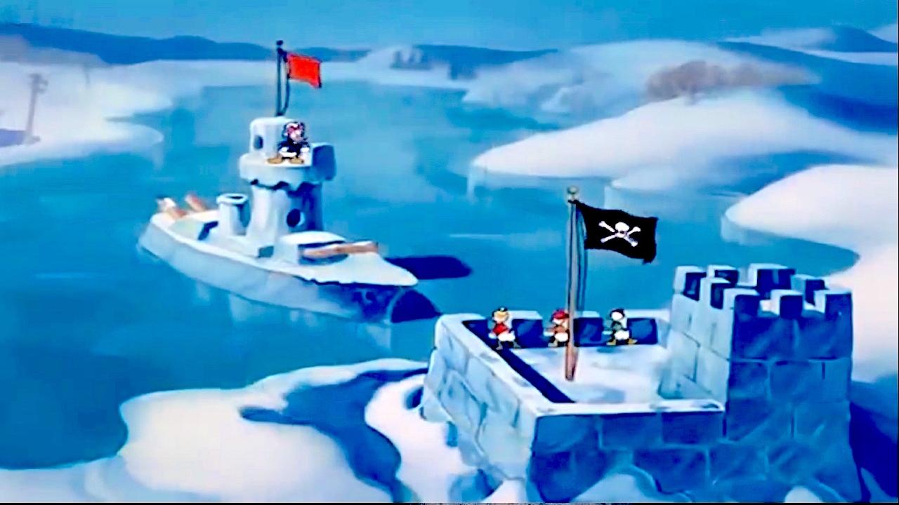 Donalds Schneeballschlacht