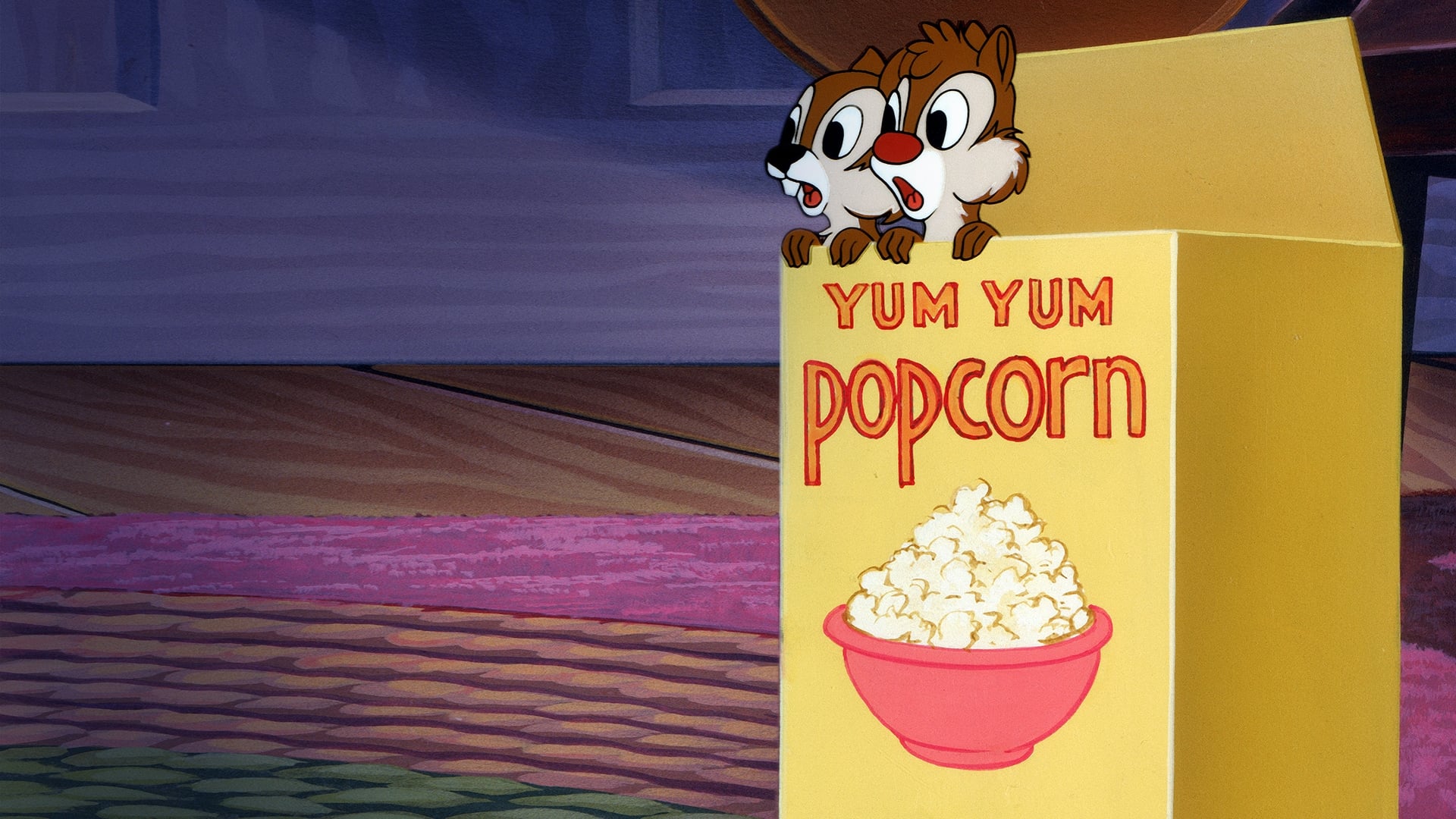 Chip und Chap im Popcorn-Fieber