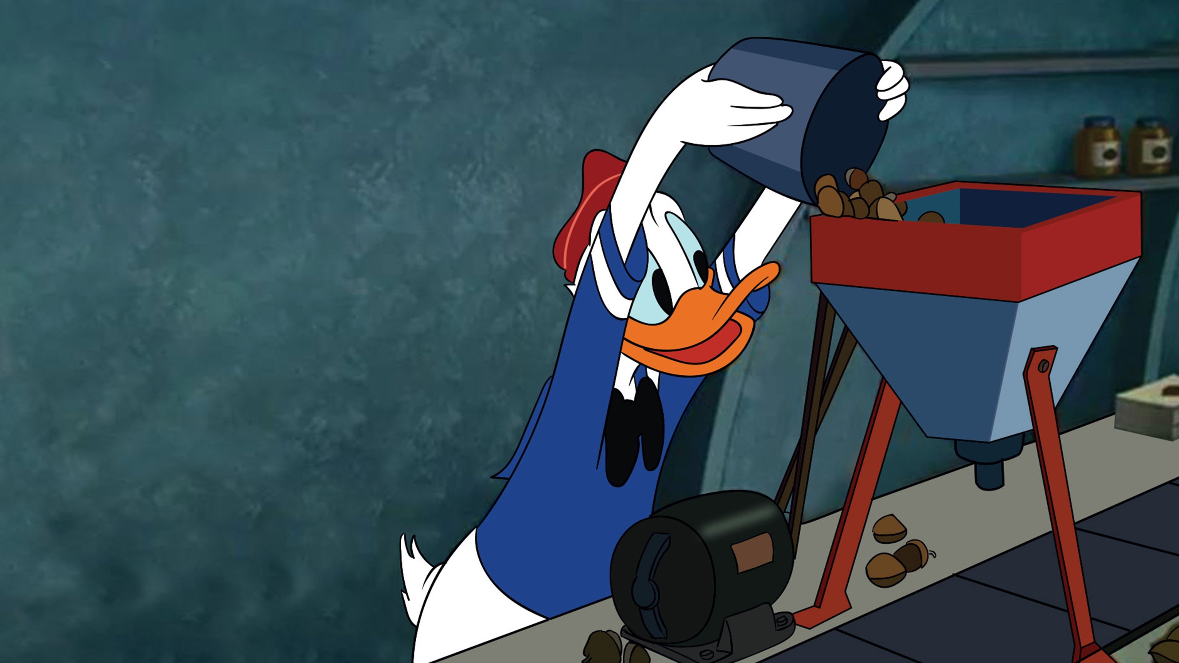 Donald und die Riesennuss