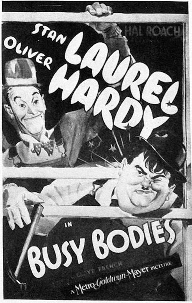 Dick und Doof am Rande der Kreissäge