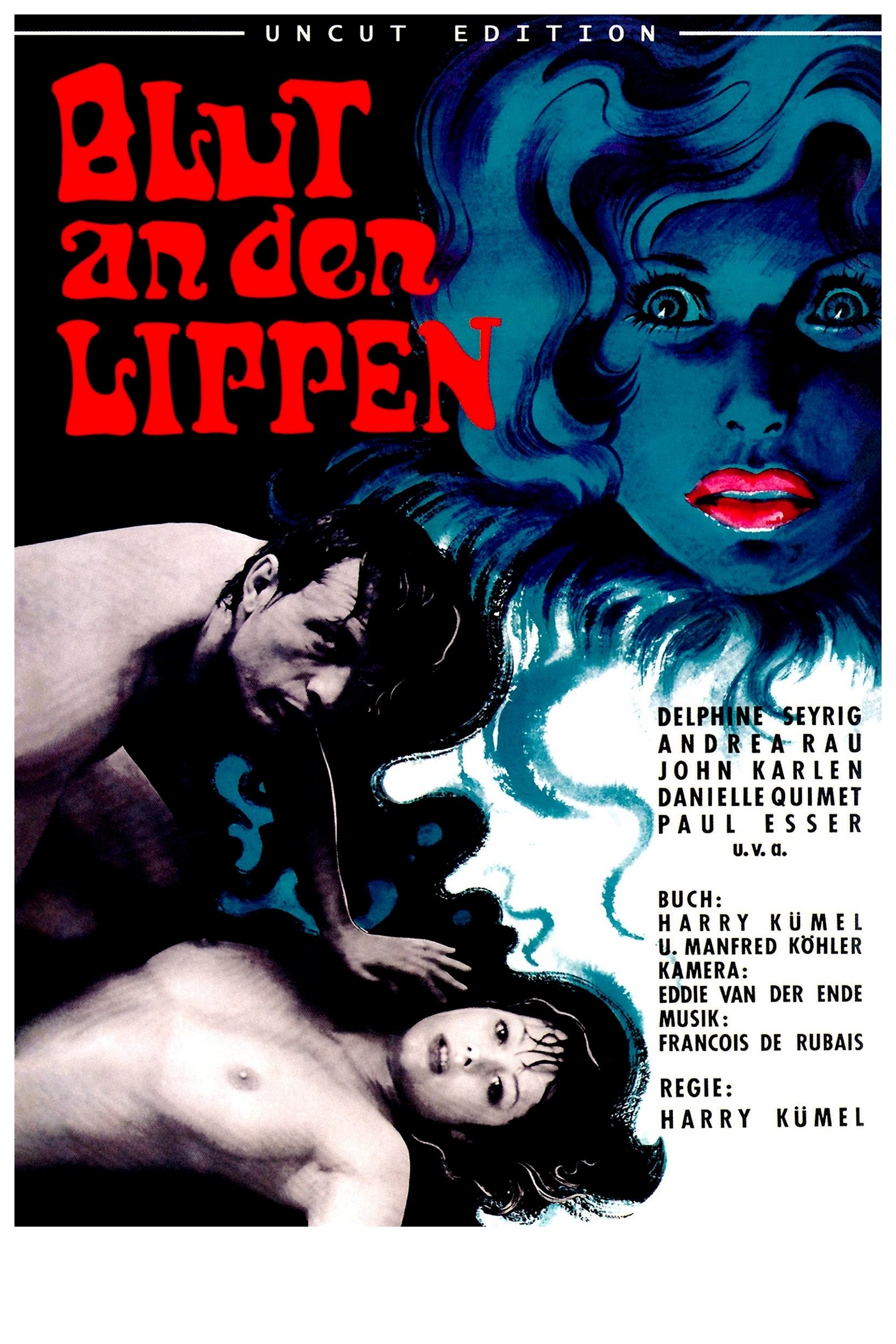 Blut an den Lippen