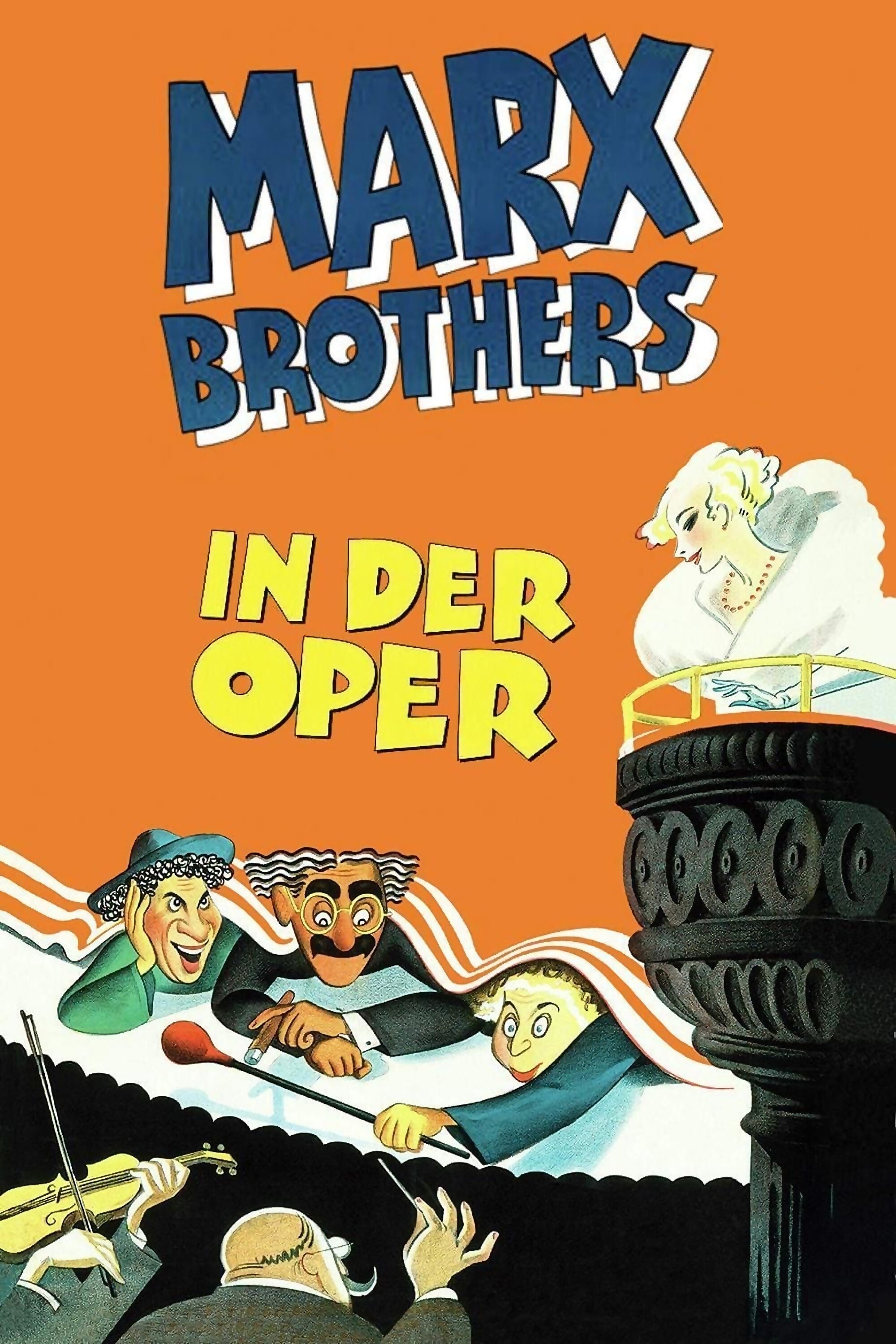Die Marx Brothers in der Oper