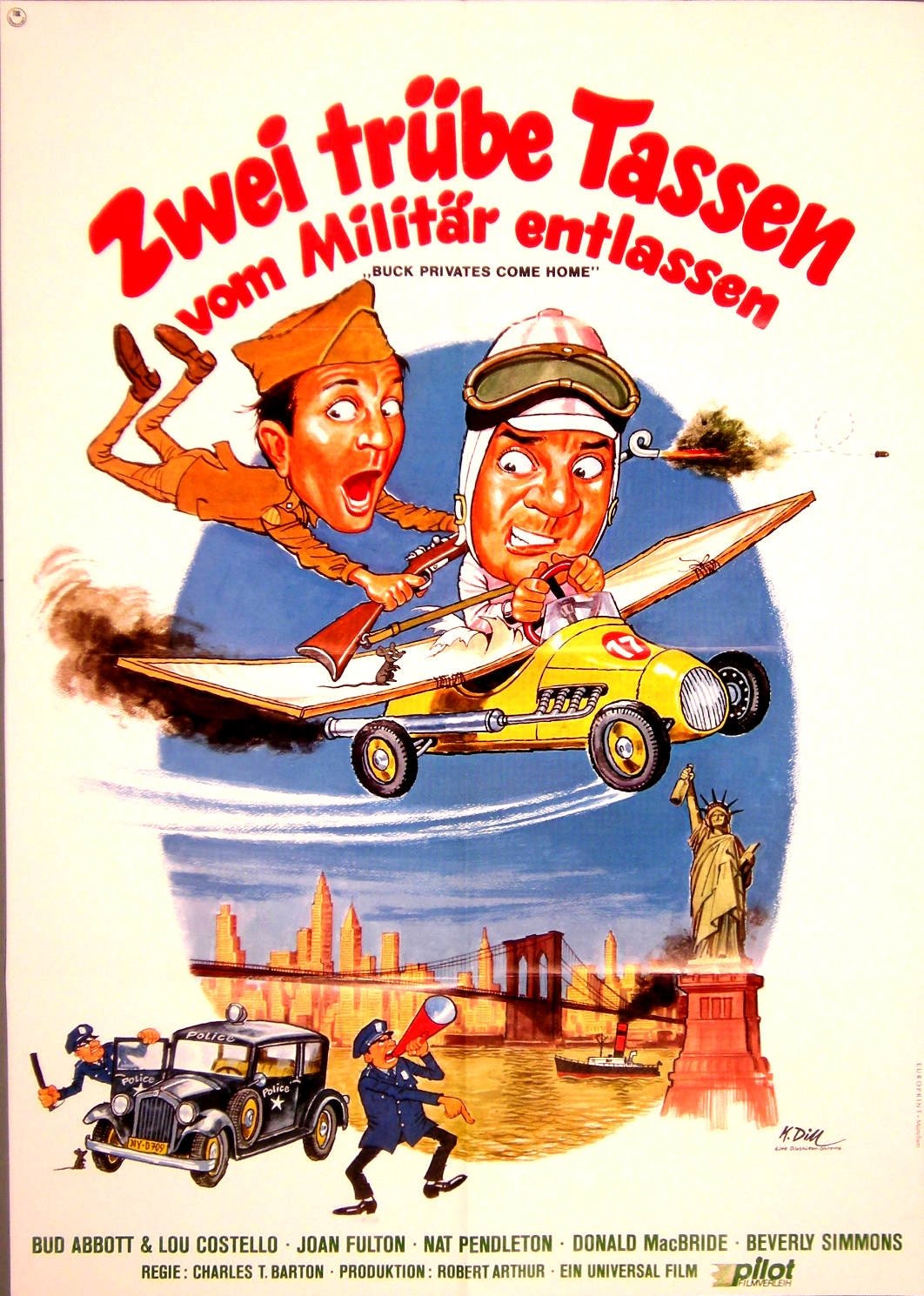 Zwei trübe Tassen – vom Militär entlassen