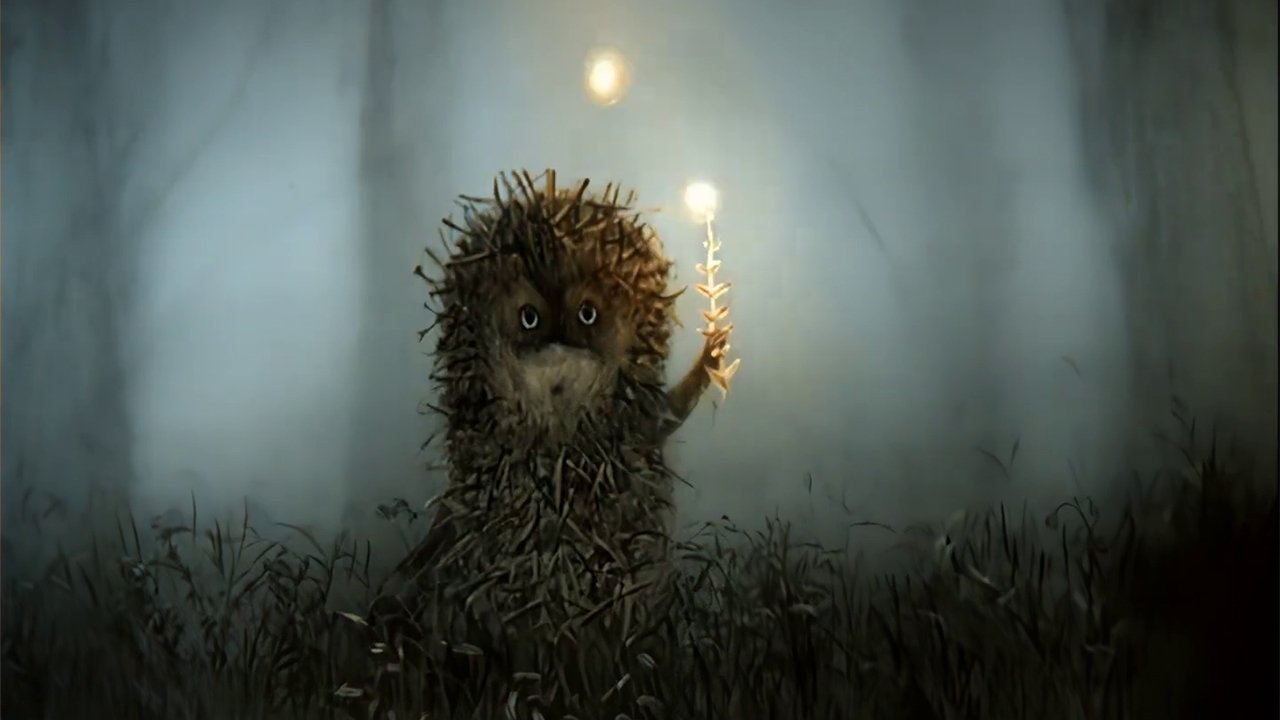 Der Igel im Nebel