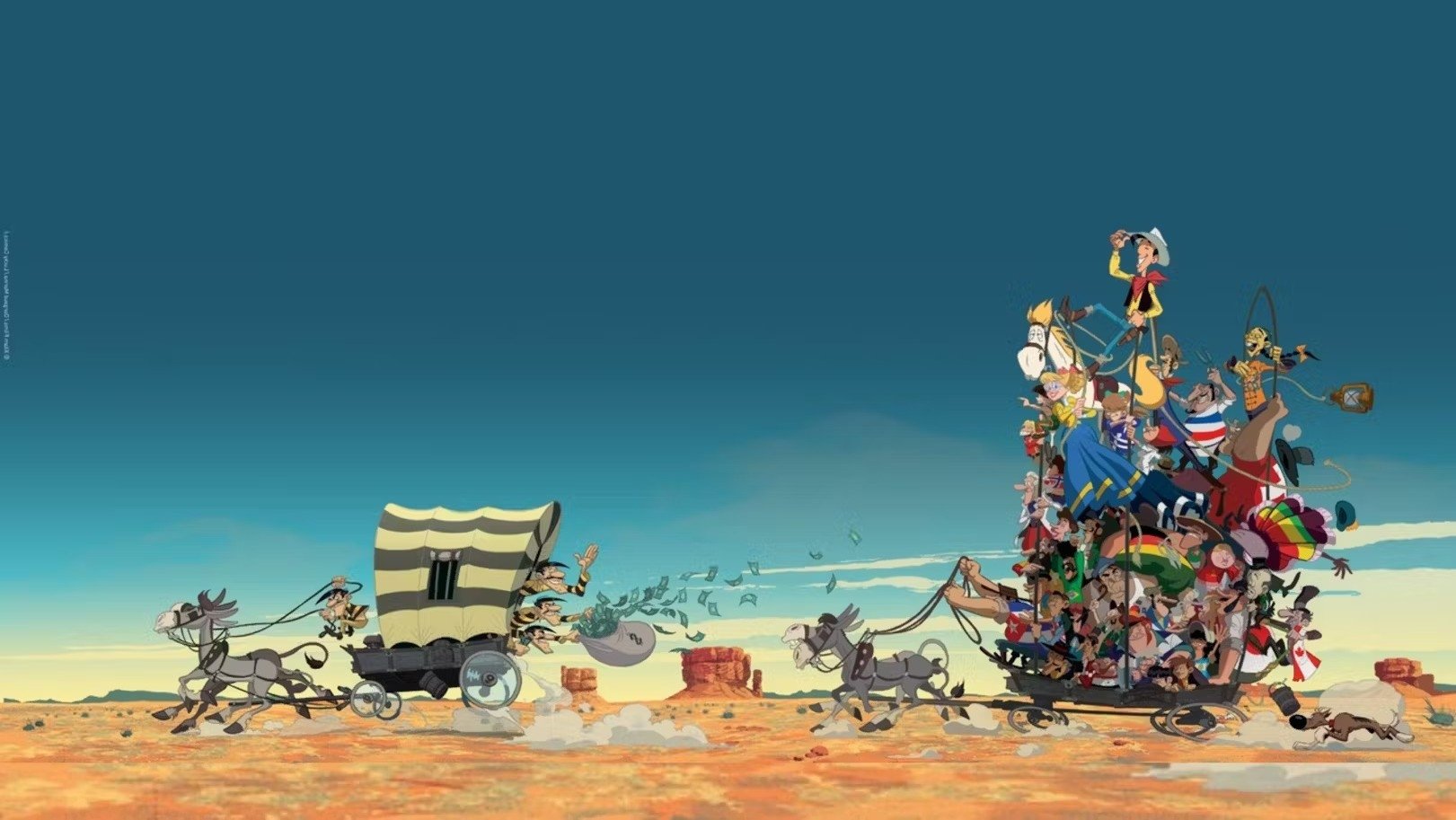 Auf in den Westen, Lucky Luke!