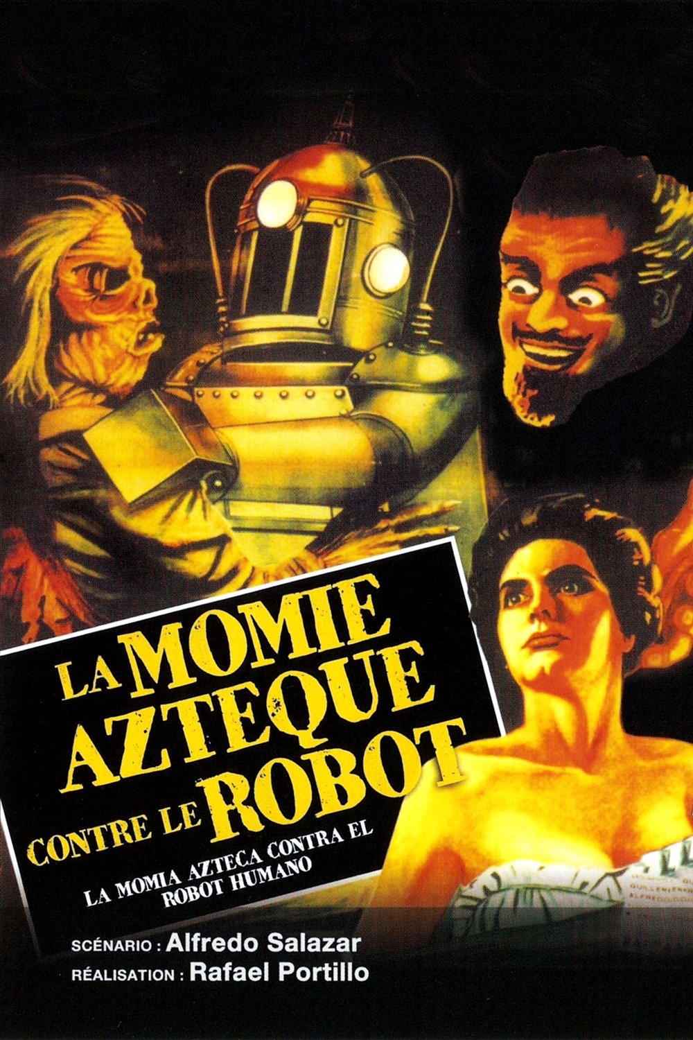 Die Azteken-Mumie gegen den Menschen-Roboter