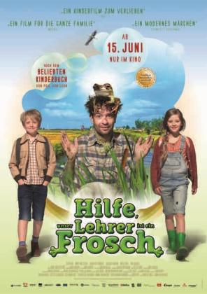 Filmbeschreibung zu Hilfe, unser Lehrer ist ein Frosch!