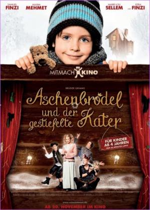Filmbeschreibung zu 25. Dresdner Kinderfilmfest KinoLino: Aschenbr?del und der Gestiefelte Kater