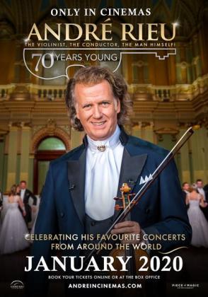 Filmbeschreibung zu Andr? Rieu: 70 Jahre - Ein Feuerwerk der Musik