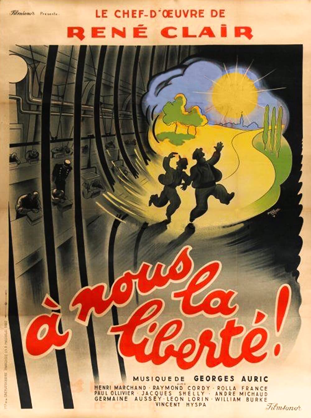 Filmbeschreibung zu A nous la liberte!