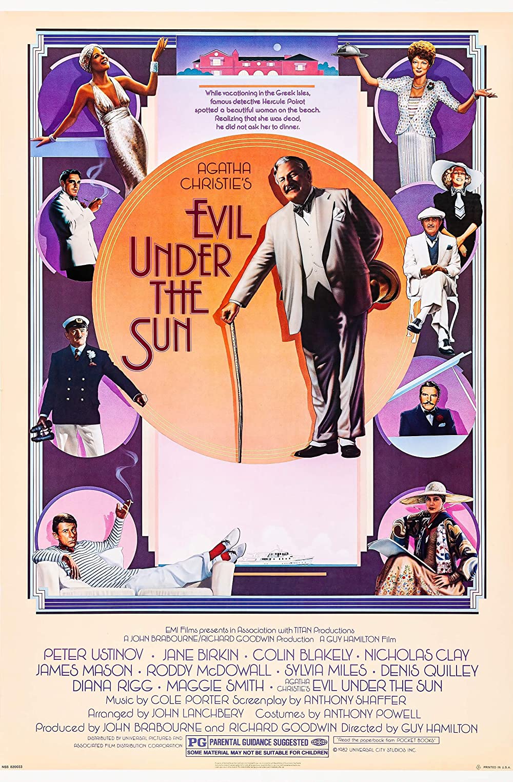 Filmbeschreibung zu Agatha Christie - Das B?se unter der Sonne